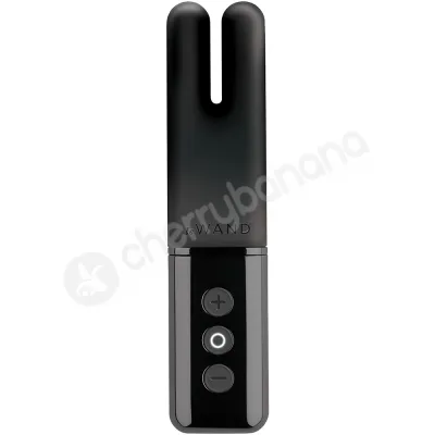 Le Wand Deux Black Chrome 15 Function Vibrating Stimulator