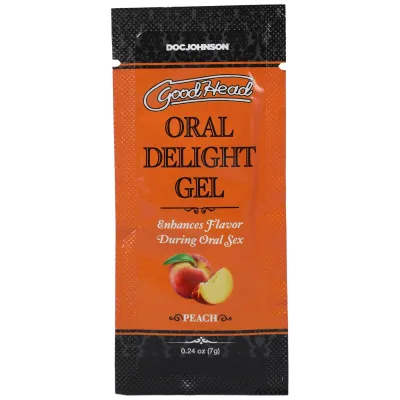 Goodhead Oral Delight Gel Peach 0 24 Oz