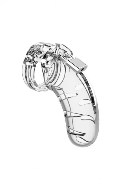 Mancage Model 03 - Chastity - 4.5in - Cock Cage - Transparent