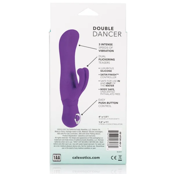 Posh Silicone Double Dancer - Purple
