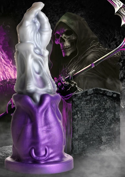 Grim Reaper 9" Silicone Suction Cup Dildo By Creature Cocks
