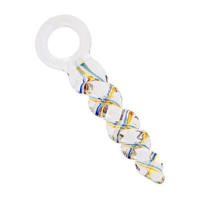 Lucent Helix Glass Massager