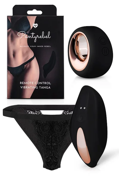 pantyrebel Vibrating Tanga Thong with Remote Control — image 13 of 18