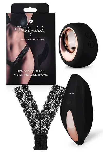 pantyrebel Vibrating V-Thong with Remote Control — image 7 of 12