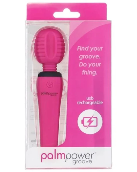 Palm Power Groove Mini Wand Fuchsia