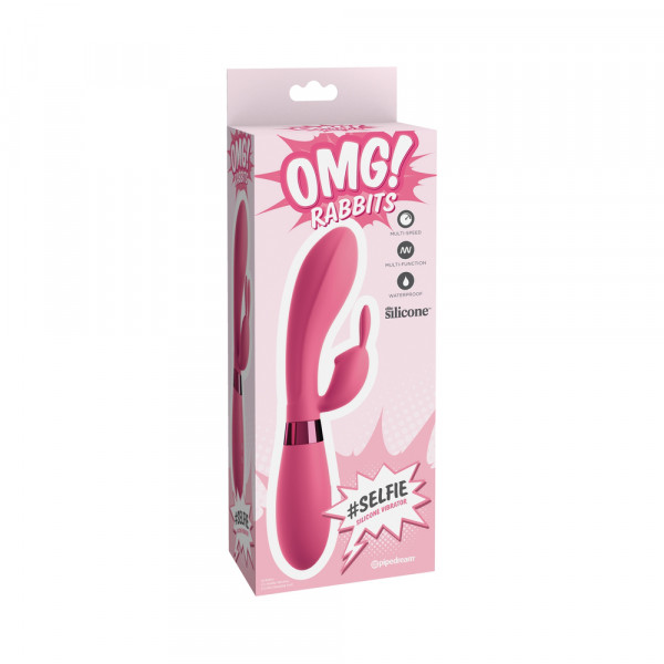 OMG Rabbits Selfie Silicone Vibrator