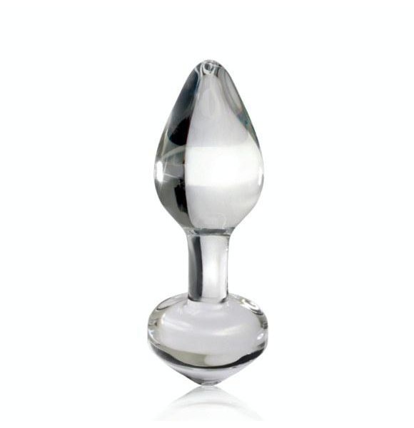 Icicles Glass Butt Plug No 44 - Clear