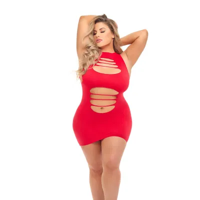 Can t Commit Dress Queen Size Red