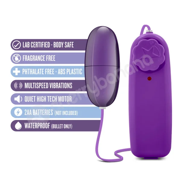 B Yours Purple Power Bullet Vibrator