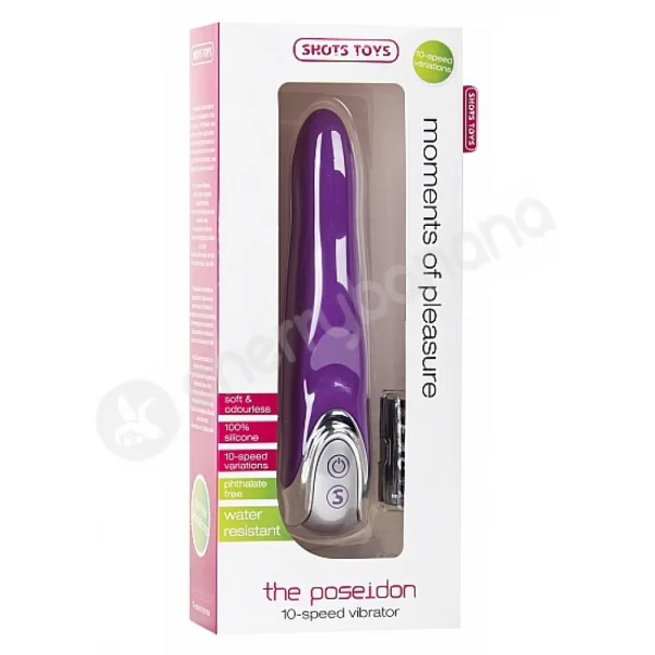 Shots Toys The Poseidon Purple Vibrator