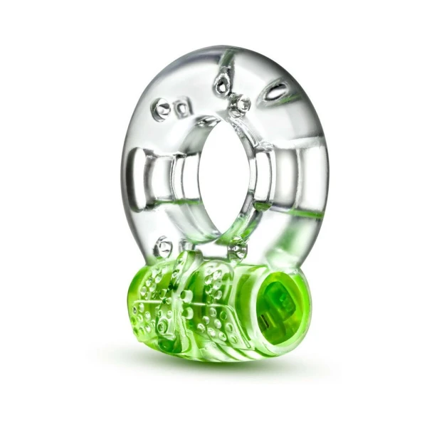Play With Me - Arouser Vibrating C-ring - Green