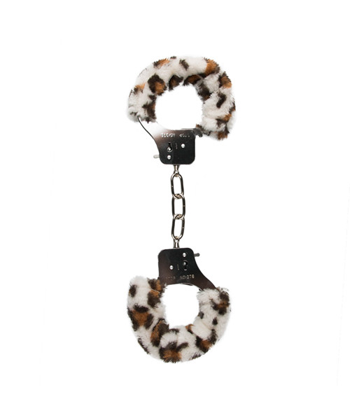 Furry Handcuffs - Leopard
