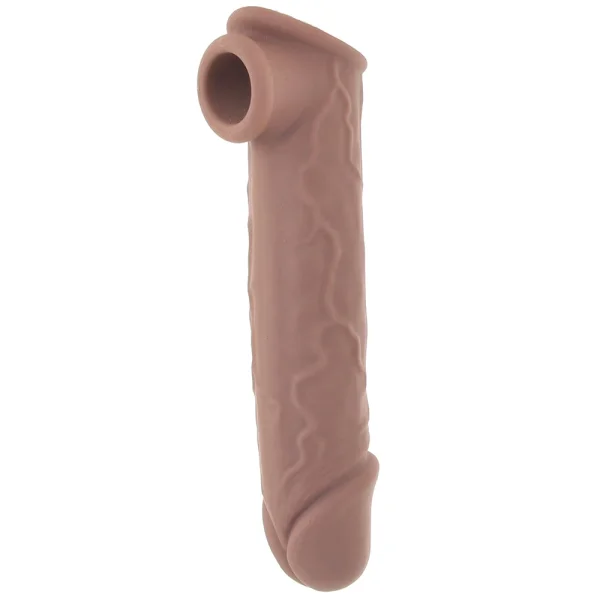 Performance Maxx Life-Like 8" Penis Extension By CalExotics - Chocolate