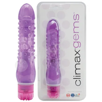 Climax Gems Lavender Beaded Vibrator