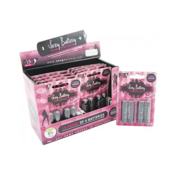 Sexy Battery AA Box Of 10 Four Packs