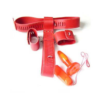 Forced To Chastity Belt Black One Size