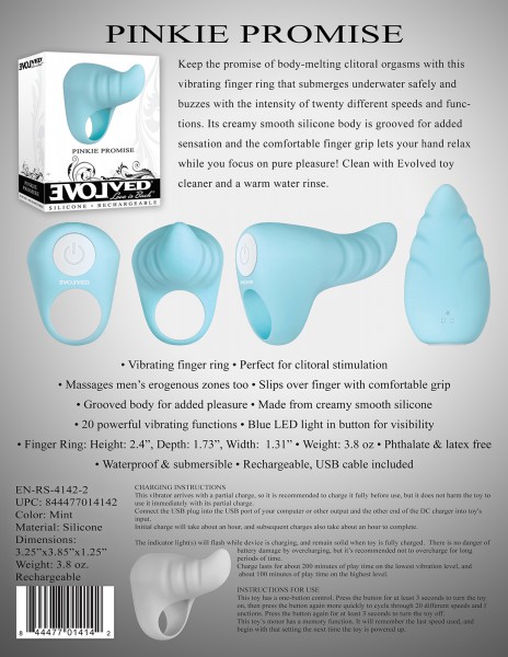 Pinkie Promise Finger Vibrator