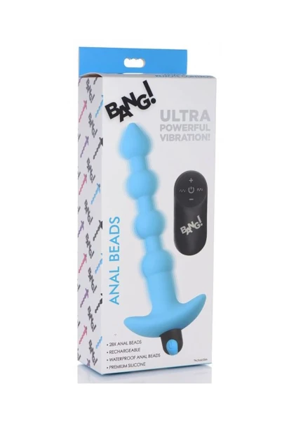 Remote Control Vibrating Silicone Anal Beads