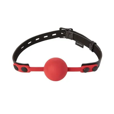 Saffron Ball Gag Red