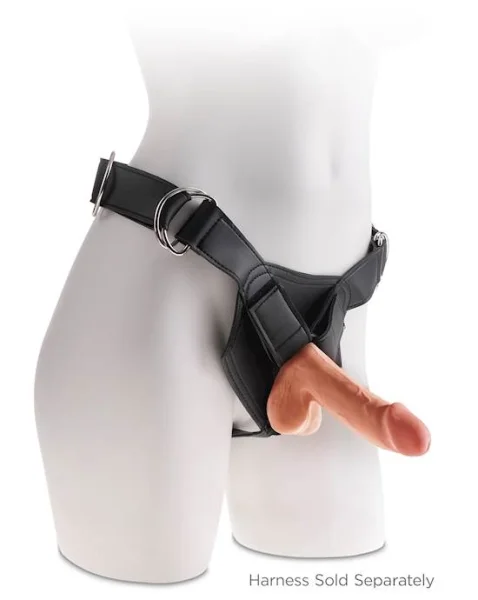 King Cock Plus Triple Density Cock With Balls - 6.5 Inch - Tan - 6.5 Inch