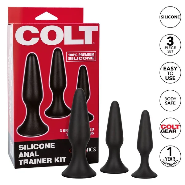 Colt Silicone Anal Trainer Butt Plug Kit by Cal Exotics — image 8 of 11