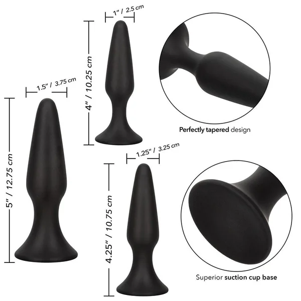 Colt Silicone Anal Trainer Butt Plug Kit by Cal Exotics — image 9 of 11