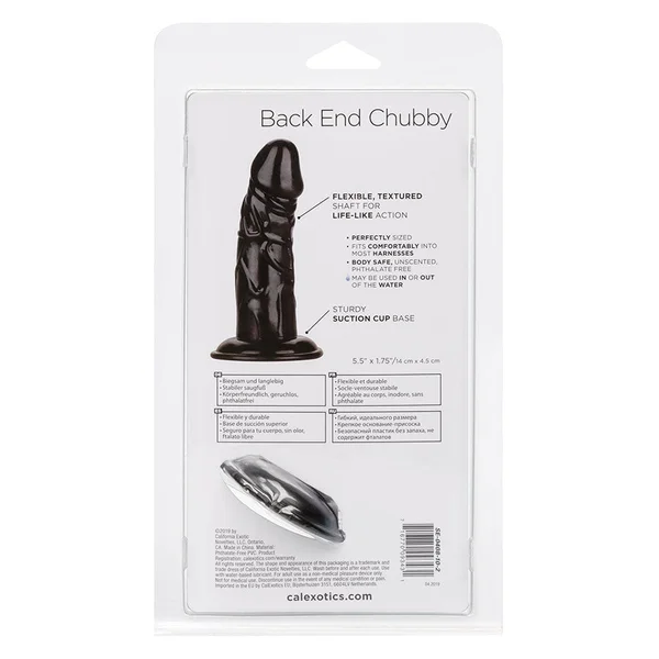 Back End Chubby Suction Cup Anal Dildo by Cal Exotics — image 11 of 11
