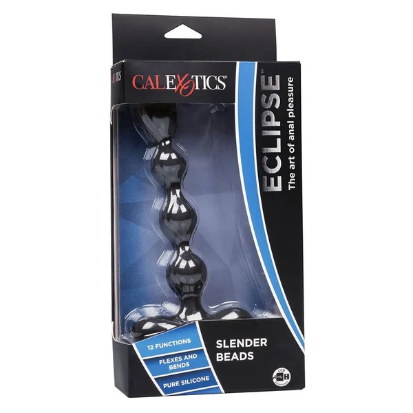 Eclipse Slender 7 Inch Silicone Flexible and Rechargeable Anal Beads — image 10 of 11