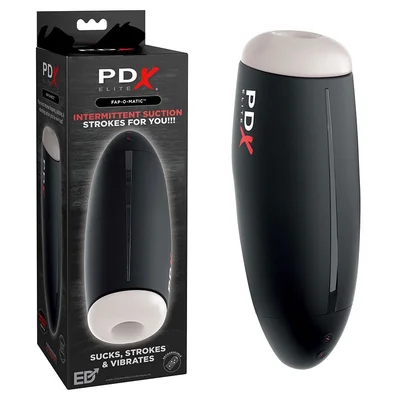 PDX Elite Fap O Matic Suction Stroking Masturbator by Pipedream Products