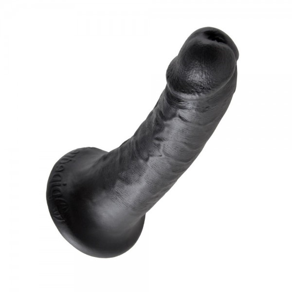 King Cock 6 Inch Realistic Dildo with Suction Cup
