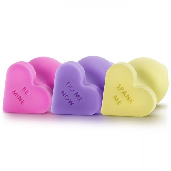 Naughty Candy Heart Anal Plug