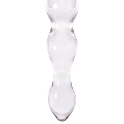 nsnovelties Crystal Glass 8 Wand with Heart Handle