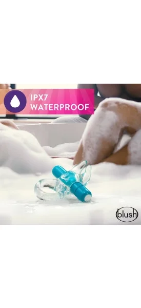 Blush - Play with Me - Bull Vibrating C-Ring - Blue