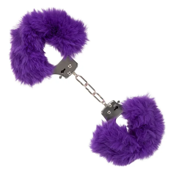 Ultra Fluffy Furry Cuffs - Purple