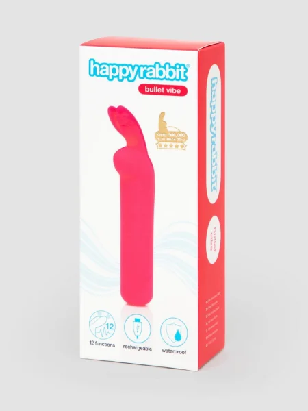 Happy Rabbit Rechargeable Silicone Rabbit Ears Bullet Vibrator — image 5 of 5