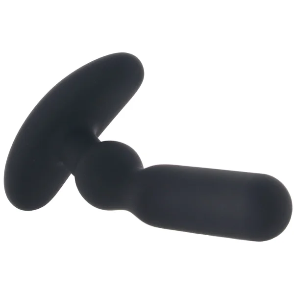 COLT Anal-T Rechargeable Waterproof Silicone Anal Vibrator - Black