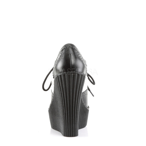 5 1/4 inches Wedge PF Lace-Up Brogue Creeper w/Wing Tip & Lace — image 4 of 4