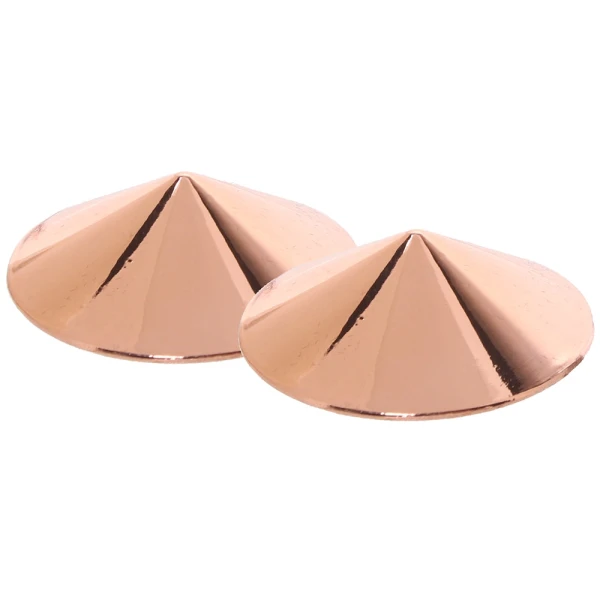 Metal Pasties in Rose Gold