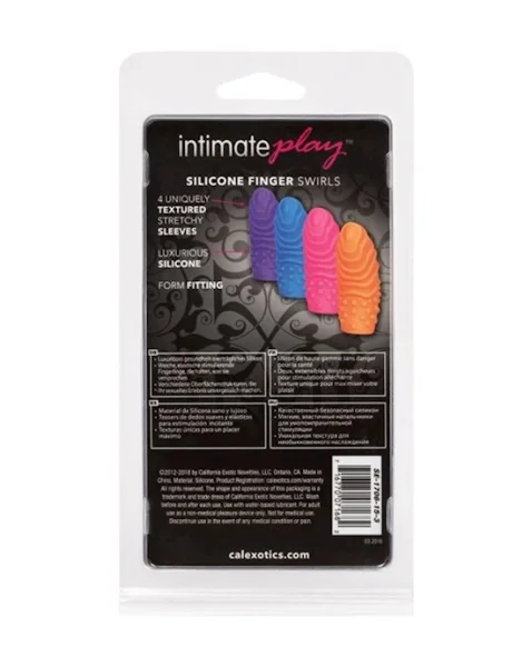 Posh Silicone Finger Swirls - 2.25 Inch