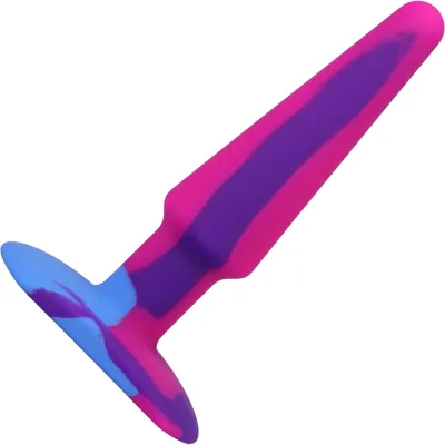 A Play Groovy Silicone 5 Anal Plug By Doc Johnson Berry