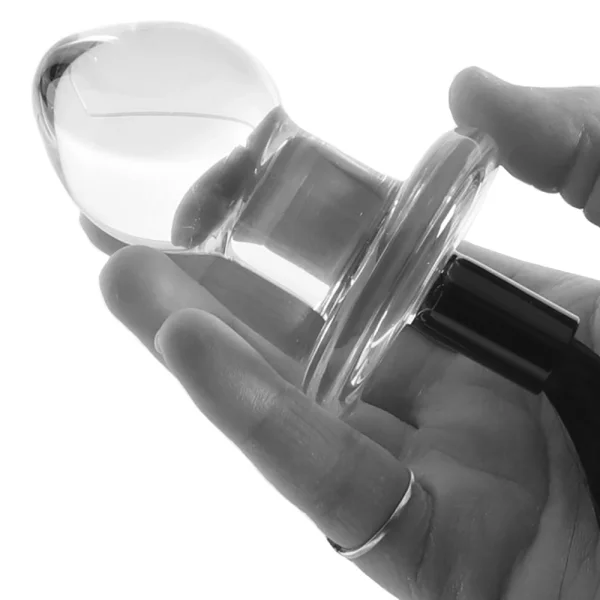 Gläs 3" Horse Tail Glass Butt Plug
