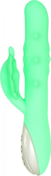 Beaded Butterfly 9" Rabbit Vibrator