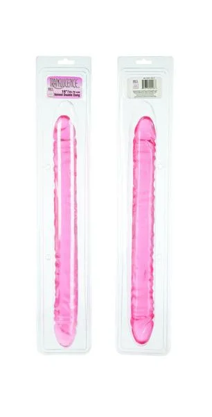 Gel Veined Double Dong 17.5"