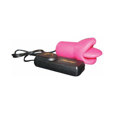 Velvet Touch Clit Licker Vibrating Hot Pink