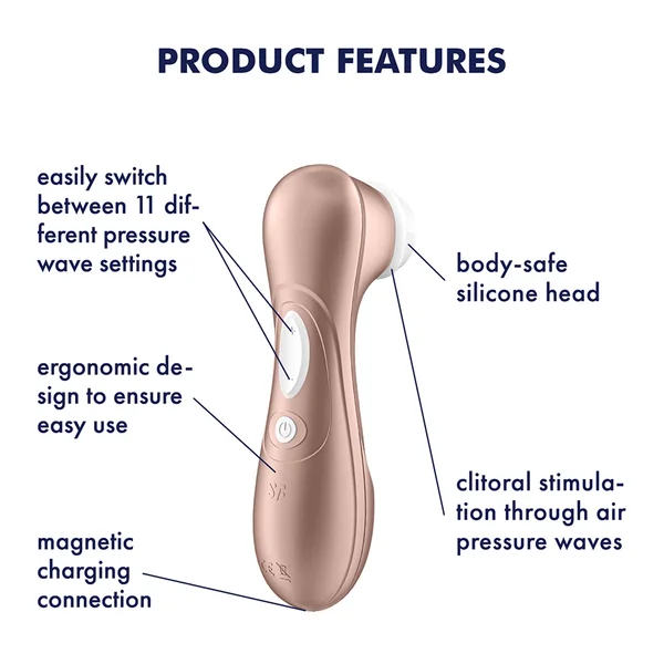 Satisfyer Pro 2+ Light Gold — image 24 of 25