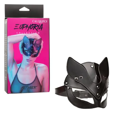 Euphoria Collection Cat Mask Black