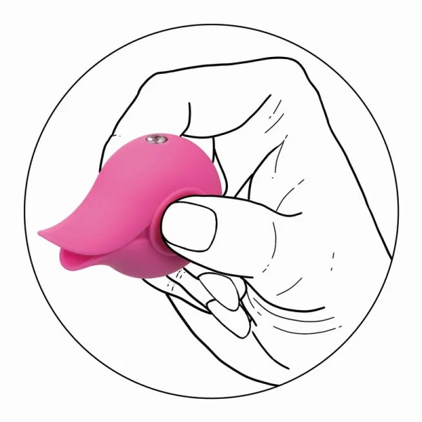 LuvMor Kisses Rechargeable Silicone Waterproof Clitoral Vibrator By CalExotics