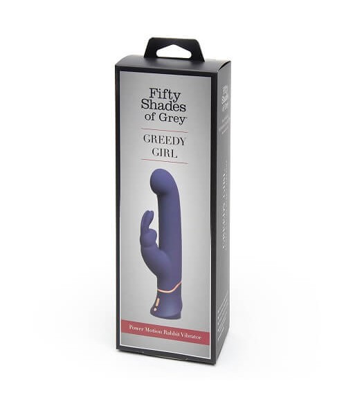 Fifty Shades of Grey Greedy Girl Power Motion Thrusting Rabbit Vibrator