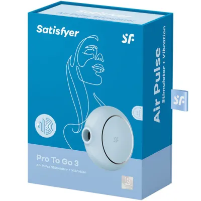 Satisfyer Pro To Go 3 Blue