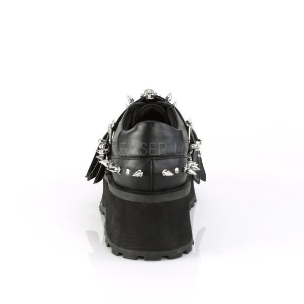 2 3/4 inches Platform Lace-Up Shoe W/ Metal Toe Cap — image 8 of 12